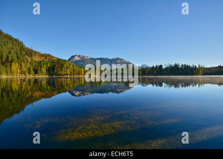 Lago Ödensee, Ausseerland, Pichl-Kainisch, Stiria, Austria Foto Stock