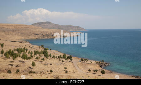 Il lago di Van, Anatolia Orientale Regione, Turchia Foto Stock