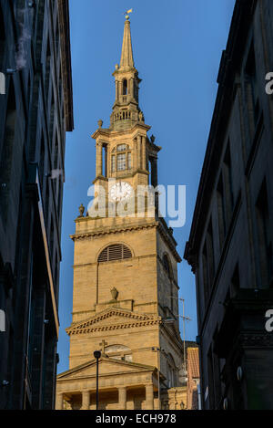 Tutti i Santi la Chiesa, pellegrina inferiore Street, Newcastle upon Tyne. Foto Stock