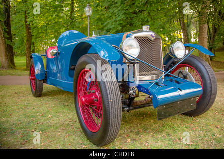 Un blu Riley auto sportiva da 1930s Foto Stock