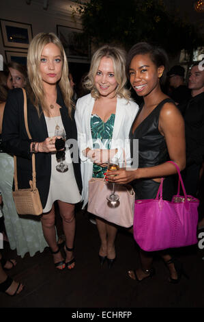 HEIST Premere view e launch party tenuto presso Linden giardini caratterizzati da: Laura Whitmore,Tolula Adeyemi,il papavero Jamie,Tallulah Adeyemi dove: Londra, Regno Unito quando: 12 Giu 2014 Foto Stock