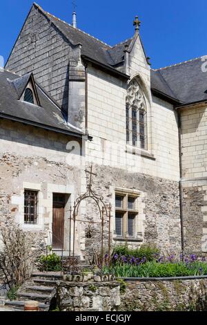 Francia, Maine et Loire, Behuard, Notre Dame cappella, Valle della Loira Foto Stock