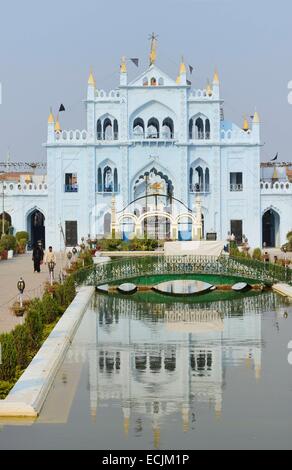 India, Uttar Pradesh, Lucknow, Chota Imambara, noto anche come Imambara Hussainabad Foto Stock