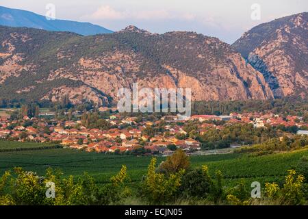 Repubblica di Macedonia, la regione del vino di Demir Kapija Foto Stock