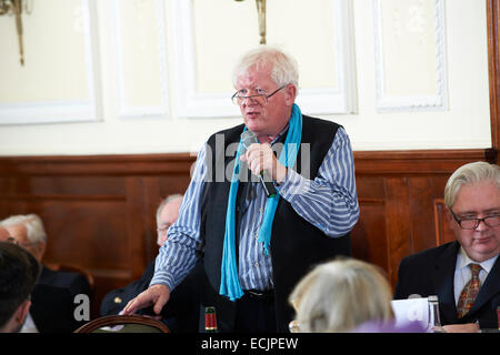 Rick Stroud al oldie pranzo letterario 09-12-14 Foto Stock