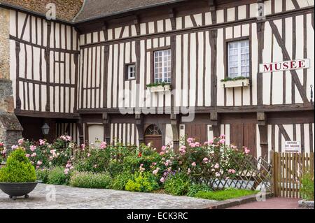 Francia, Seine Maritime, Neufchatel en Bray, Mathon Durand Museum, un museo di arte e cultura creata nel 1823, ospitato in un edificio del XVII secolo Foto Stock