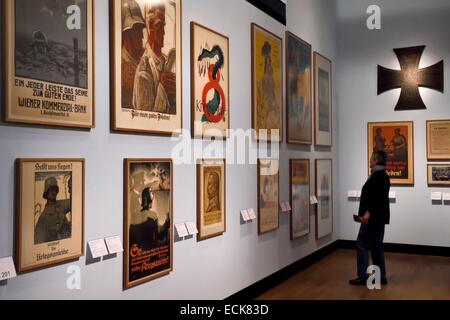 Germania, Berlino, il Deutsches Historisches Museum (Museo Storico Tedesco), la prima guerra mondiale Foto Stock