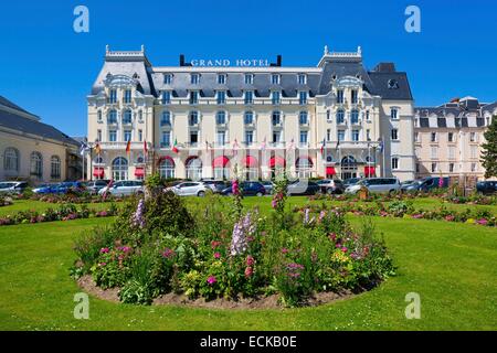 Francia, Calvados, Cabourg, il Grand Hotel Foto Stock