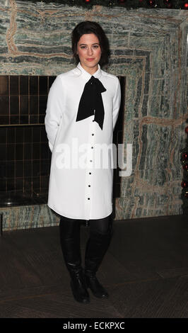 Londra, Regno Unito. Xvi Dec, 2014. Phoebe Fox assiste il London Critics' Circle Film Awards - candidature annuncio al Mayfair Hotel. Credito: Ferdaus Shamim/ZUMA filo/Alamy Live News Foto Stock