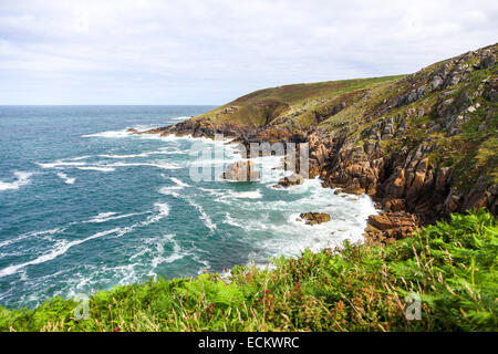 Scogliere Tregerthen vicino a Zennor Cornwall West Country England Regno Unito Foto Stock