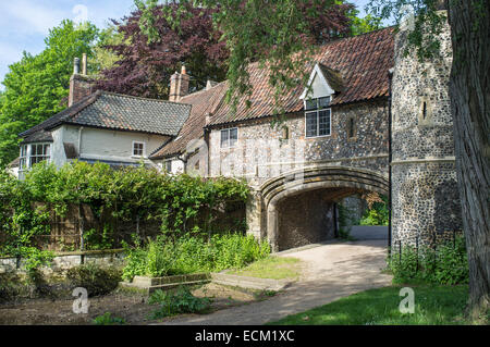 Tira il traghetto Watergate in Norwich Norfolk Inghilterra Foto Stock