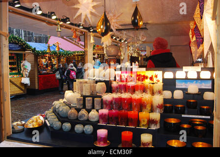 Tradizionale fiera di Natale display, Aquisgrana in Germania Foto Stock