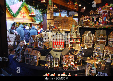 Tradizionale fiera di Natale display, Aquisgrana in Germania Foto Stock