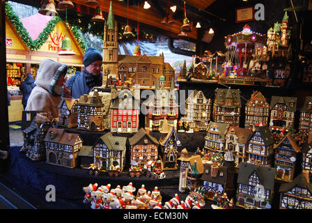 Tradizionale fiera di Natale display, Aquisgrana in Germania Foto Stock