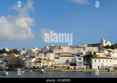 Ferragudo, Algarve, Portogallo, Europa Foto Stock