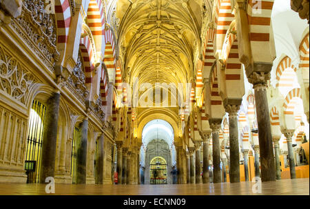 Retrochoir della Cattedrale moschea, Mezquita de Cordoba. Andalusia, Spagna. Foto Stock