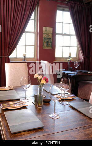 Ristorante presso il muratore di braccia, Cumbria, Regno Unito Foto Stock