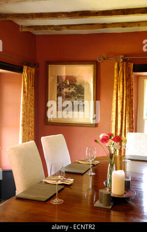 Sala da pranzo presso il muratore di braccia, Cumbria, Regno Unito Foto Stock