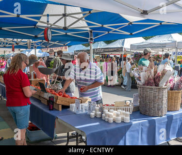 La contea di boulder mercato degli agricoltori. colorado. usa Foto Stock