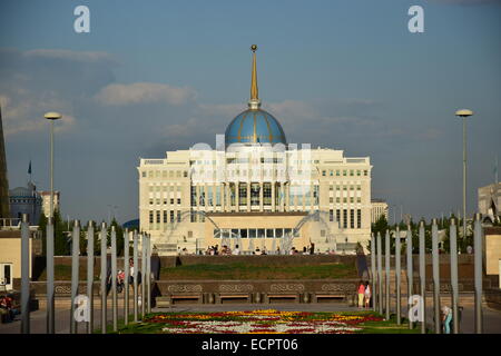 L AK ORDA palace - la residenza del Presidente della Repubblica del Kazakistan Foto Stock