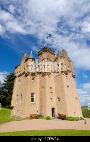 Castello di Craigievar, Aberdeenshire, Scotland, Regno Unito, Europa Foto Stock