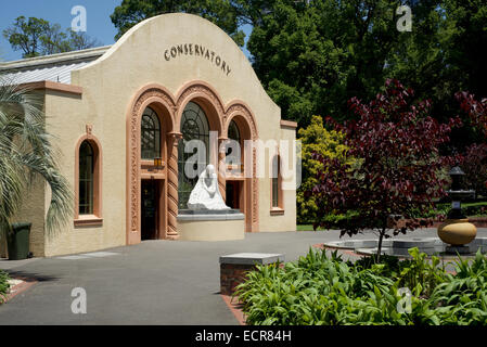 Conservatorio, i Giardini Fitzroy, Melbourne, Australia Foto Stock