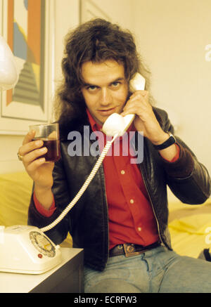 SLADE UK gruppo pop con Jim Lea nel 1974 Foto Stock