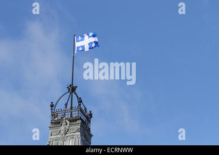 La Fleur de Lis mostrato in Québec, Canada. Foto Stock