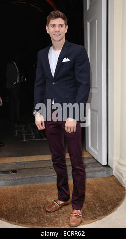 LCM S/S 2015: presentazione Velsvoir & Party a Sketch, Conduit Street, Londra dotata: Luca Campbell dove: Londra, Regno Unito quando: 15 Giu 2014 Foto Stock