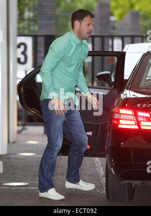 Ben Richards al di fuori di ITV Studios con: Ben Richards dove: Londra, Regno Unito quando: 16 Giu 2014 Foto Stock