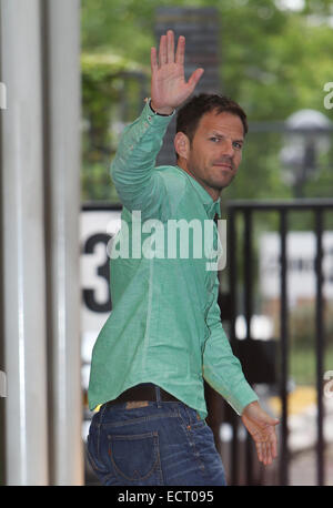 Ben Richards al di fuori di ITV Studios con: Ben Richards dove: Londra, Regno Unito quando: 16 Giu 2014 Foto Stock