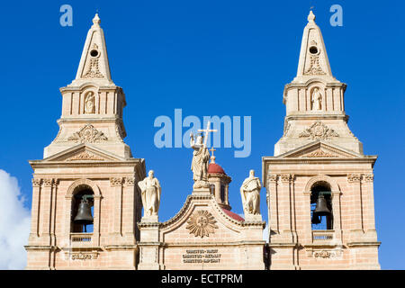 La Chiesa di Nostra Signora di Mellieha Foto Stock