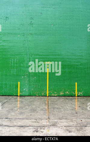 Jai Alai wth numero segna Foto Stock