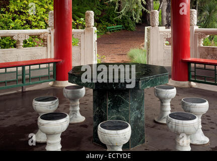 CA02548-00...CALIFORNIA - l'interno del Golden Gate Pavilion di San Francisco Golden Gate Park. Foto Stock