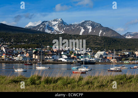 Ushuaia (città più meridionale del mondo). Tierra del Fuego. Argentina Foto Stock