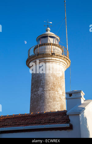 Gelidonya torre faro con cielo blu vicino al mare mediterraneo nel Adrasan Turchia Antalya 2014 Foto Stock