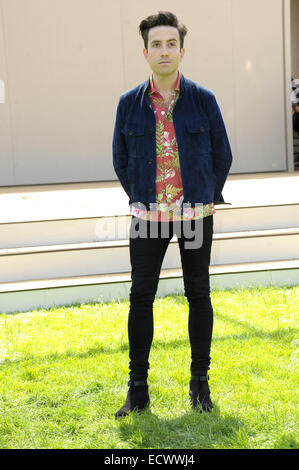 La London Fashion Week Uomo Ready-To-Usura Estate 2015 - Burberry Prorsum - Celebrity avvistamenti con: Nick Grimshaw dove: Londra, Regno Unito quando: 17 Giu 2014 Foto Stock