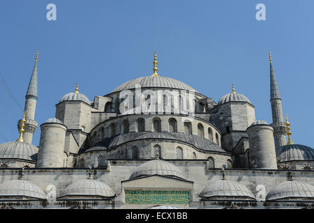 La Moschea Blu di Istanbul in Turchia Foto Stock