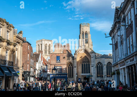 St Helen's Square, York, Regno Unito Foto Stock
