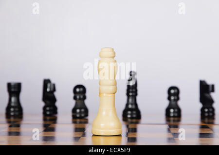 Gioco a scacchi nessuno Foto Stock