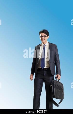 1 indian Business venditore Foto Stock