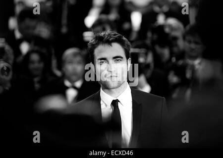 CANNES, Francia - 23 Maggio: attore Robert Pattinson assiste il "Su strada" premiere durante il sessantacinquesimo Cannes Film Festival il 2 maggio Foto Stock