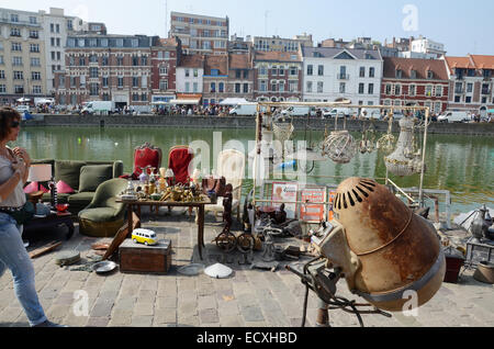 Lille Braderie Rijssel, Francia. Foto Stock