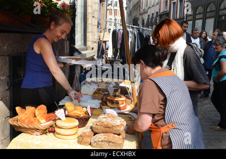 Lille Braderie Rijssel, Francia. Foto Stock