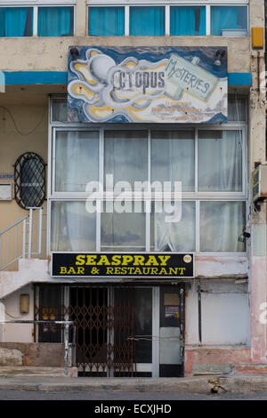 Seaspray Bar e ristorante in Malta Foto Stock