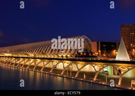 L'Umbracle, Città delle Arti e delle Scienze, da S. Calatrava, Comunidad Valenciana, Valencia, Spagna, Europa Foto Stock