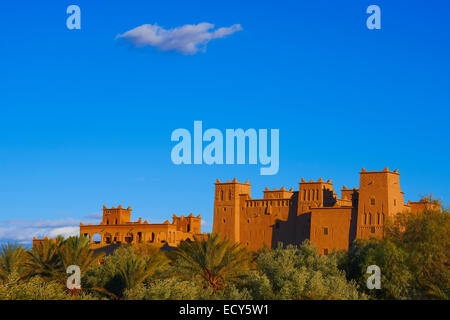 Ait Ben Moro, Ben Moro Kasbah, Skoura, Ouarzazate, Marocco Foto Stock