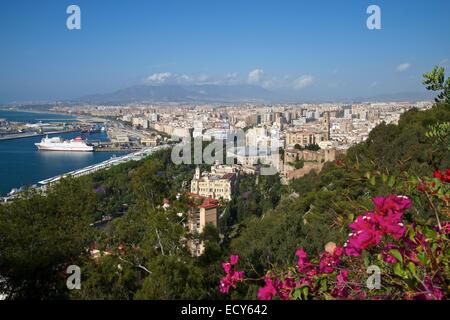 Bullring, Malaga, Costa del Sol, Andalusia, Spagna Foto Stock