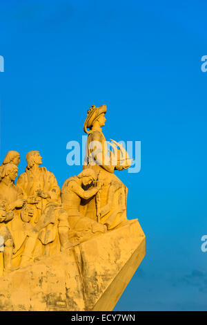 Il Monumento delle Scoperte o Padrao dos Descobrimentos, Lisbona, Portogallo Foto Stock