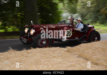 Alvis racer al Classic giorni 2014 a Dyck castello nei pressi di Düsseldorf, Renania settentrionale-Vestfalia, Germania, Europa Foto Stock
